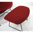 Knoll Bertoia Bird Ottoman Red