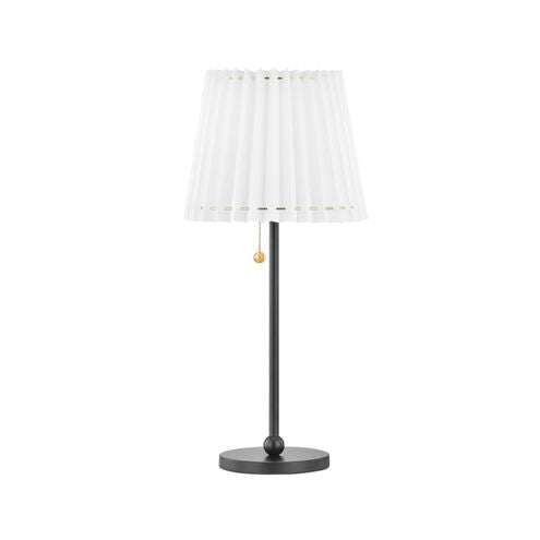 Demi 20 inch Soft Black Table Lamp Portable Light by Mitzi