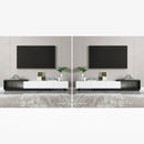 Homary Quoint Extendable TV Stand with 3 Drawers