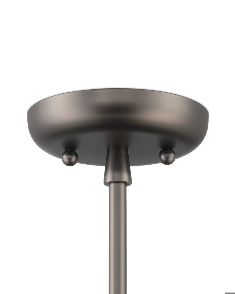 Currey & Company Lincoln Tapered Metal Semi-Flush Mount Ceiling Light