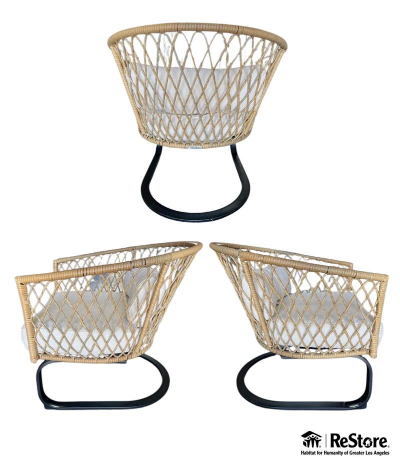 Better Homes & Gardens Ventura 2-Piece Outdoor Boho Wicker Chair Set