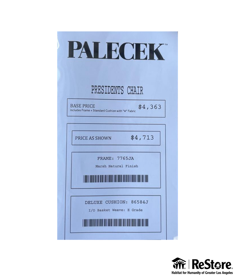 Palecek President's Chair
