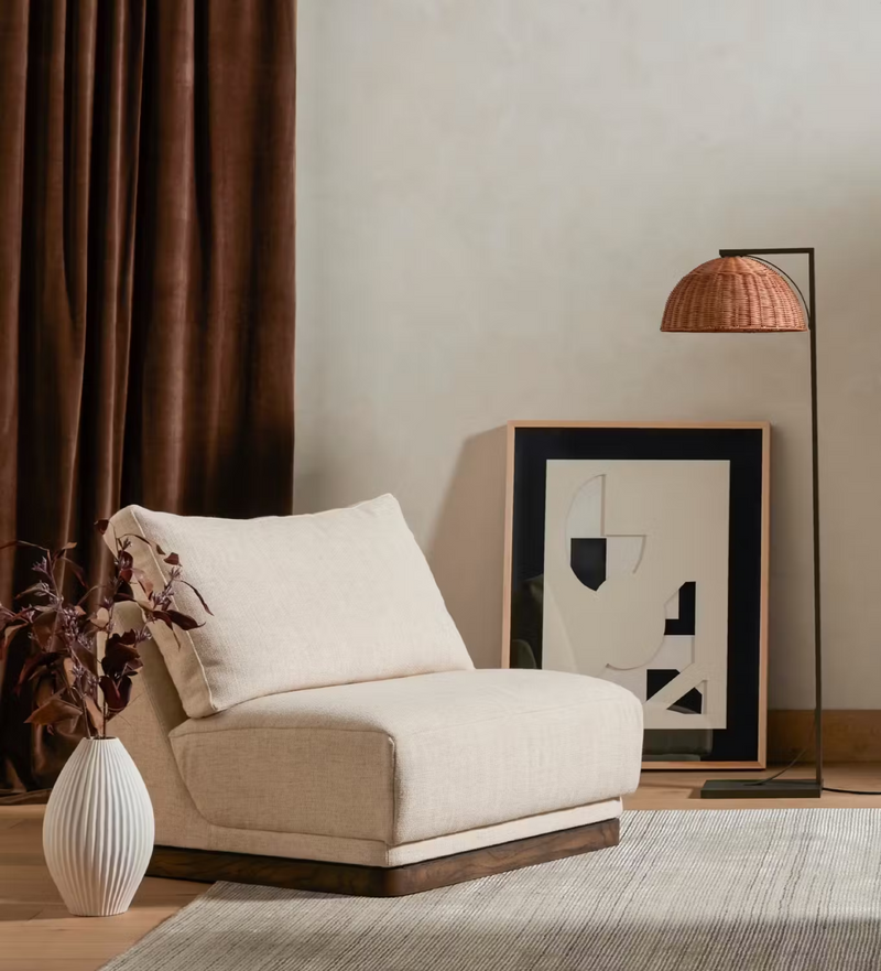 Four Hands Bina Marley Chair - Thames Cream