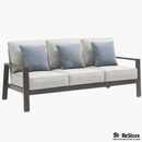 Thomasville 3-piece Outdoor Patio Deep Seating Set