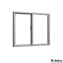 Milgard V300 47.25"x40.75" Trinsic Series Left-Handed Vinyl Sliding Window w/ Screen
