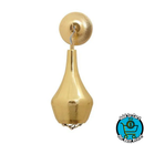 Lazy Susan Hammered Gold Hanging Wall Sconce