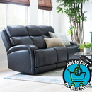 Victor Leather 88" Power Zero Gravity Reclining Sofa