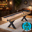 VEVOR 9ft 2 in 1 Shuffleboard Table