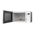 GE 1.6-cu ft 1150-Watt Countertop Microwave -White