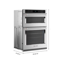 KitchenAid 30" Combination Microwave Wall Ovens with Air Fry Mode