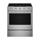 KitchenAid 5.0 Cu. Ft. Smart Slide-in Gas Range with Convection Cooking Modes and 2-in-1 Burner
