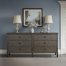 Madison Park Signature 70" Victoria 6-Drawer Wood Dresser