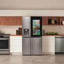 LG 27 cu. ft. Smart Side-By-Side InstaView Door-in-Door Refrigerator with Craft Ice