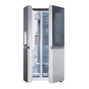LG 27 cu. ft. Smart Side-By-Side InstaView Door-in-Door Refrigerator with Craft Ice