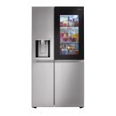 LG 27 cu. ft. Smart Side-By-Side InstaView Door-in-Door Refrigerator with Craft Ice