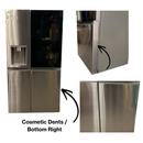 LG 27 cu. ft. Smart Side-By-Side InstaView Door-in-Door Refrigerator with Craft Ice