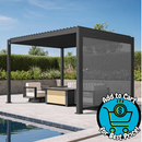 Mirador Outdoor 10' Pull Down Screen