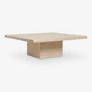 Lulu and Georgia Mars Travertine Coffee Table