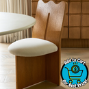 Lulu and Georgia Ripple Dining Chair by Sarah Sherman Samuel
