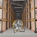 Maxcuum 20-in High Velocity Indoor Industrial Fan, in Yellow