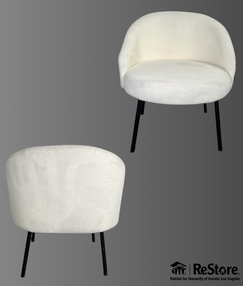 HomePop Modern Sherpa Lounge Chair