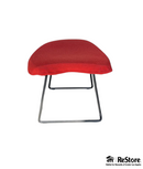 Knoll Bertoia Bird Ottoman Red