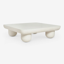 Lulu and Georgia Clouded Square Coffee Table by Sarah Sherman Samuel