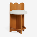 Lulu and Georgia Ripple Counter Stool by Sarah Sherman Samuel