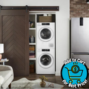 Whirlpool 4.3 cu.ft. 240-Volt Stackable Electric Ventless Dryer - White