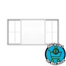 Pella 250 Series 116" x 45" Simple Hung w/ Sliding Window