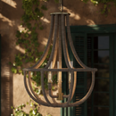 Palecek Yvette 3 Light 24" Wide Empire Outdoor Chandelier