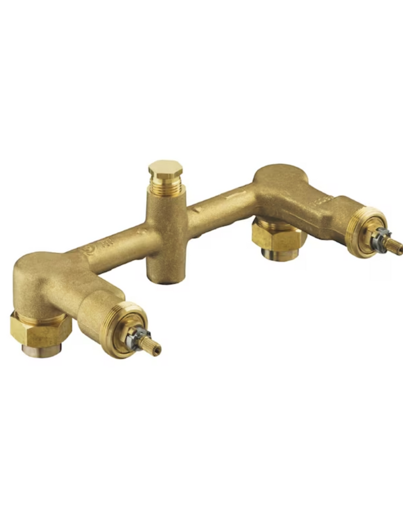KOHLER 8-in L 1/2-in Brass Wall Faucet Valve