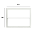Pella 250 Series Impervia Double Hung Window 42" x 36"