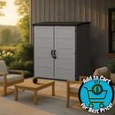 Suncast 6' x 4' Vertical Storage Shed