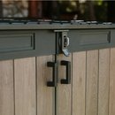 Keter Signature Horizontal Storage Shed - Walnut Brown 6' x 3.5'
