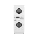 Commercial Electric Stack Washer/Dryer, Coin Equipped