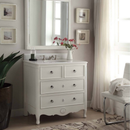 34" Benton Collection Antique White Daleville Bathroom Sink Vanity