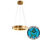 Bethel International LED 15.7 inch Antique Brass Chandelier Ceiling Light