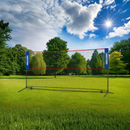 Boulder Portable Net - Foldable/Extendable Poles for Multiple Sports 14' Blue/Red