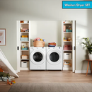 Whirlpool Front Load Washer and Gas Dryer White Stackable