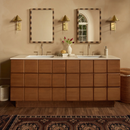 Lulu and Georgia Sarah Sherman Samuel Lee Bath Double Sink Vanity 72"
