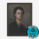 Lulu and Georgia Portrait of A Man Wall Art by Ryan Brown Small
