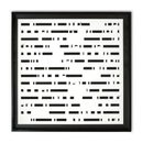 Lulu and Georgia Cordian Wall Art - Black