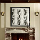 Lulu and Georgia Cordian Wall Art - Black
