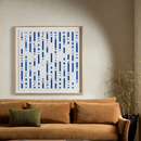 Lulu and Georgia Cordian Wall Art - Blue