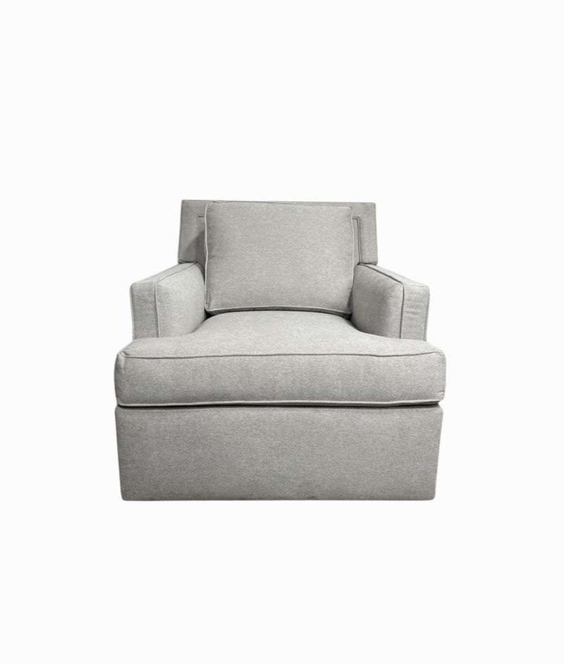 Track Arm Accent Chair in Oatmeal