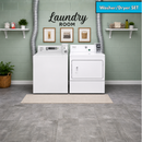 Commercial Coin Operated Top-Load Washer & Whirlpool 7.4 cu. ft. 120-Volt White Commercial Gas Vented Dryer Set