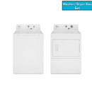 Whirlpool Commercial Washer & Gas Dryer Set White