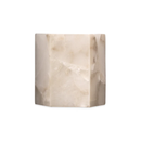 Borealis Hexagon Wall Sconce White