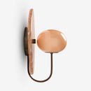 Lulu and Georgia Memphis Marble Sconce - Pink